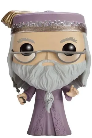 POP! HARRY POTTER Nº15: ALBUS DUMBLEDORE (CON VARITA) FIGURA DE VINILO [CAJA] Oferta