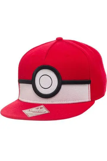 GORRA DE BEISBOL POKEMON: LOGO CIRCULO ROJO (COLOR ROJO Y BLANCO) Bestseller