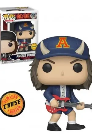 Devolución Gratuita POP! ROCKS AC/DC Nº91: ANGUS YOUNG (EDICION CHASE) [CAJA]