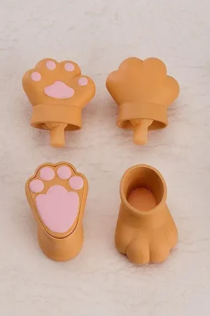 Promoción Exclusiva ORIGINAL CHARACTER ACCESORIOS PARA LAS FIGURAS NENDOROID DOLL ANIMAL HAND PARTS SET (BROWN) [BLISTER]