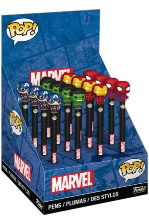 Últimas Unidades MARVEL NEW CLASSICS POP! HOMEWARES: BOLIGRAFO CON TOPPER (1 UNIDAD AL AZAR)