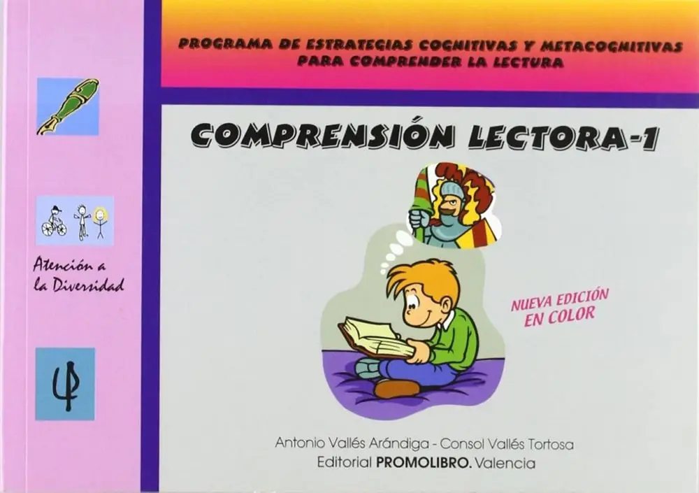 Comprensión lectora 1. Programa de estrategias cognitivas y meta-cognitivas para comprender la lectura. Stock Limitado